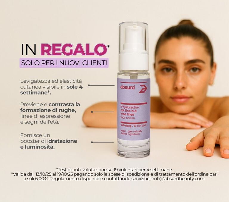 IL GESTO PIÙ IMPORTANTE DELLA SKINCARE TE LO REGALIAMO NOI.