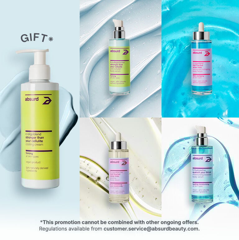 Your skin has new allies: 4 body serums, 4 targeted actions.