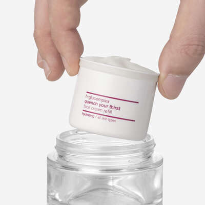 Hydrating face cream refill - Quench Your Thirst