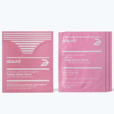 CALM ME SOFTY SOOTHING AND EMOLLIENT INTIMATE MASK - 3 pieces - HAPPY DOWN THERE