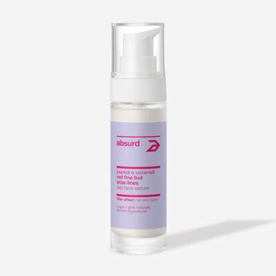 ANTI-WRINKLE DAY SERUM WITH PEPTIDES AND CERAMIDES - NOT FINE BUT WISE LINES
