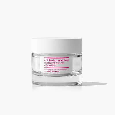 FILLER-EFFECT FACE CREAM WITH HYALURONIC ACID - NOT FINE BUT WISE LINES