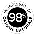 Ingredienti di origine naturale (98%)