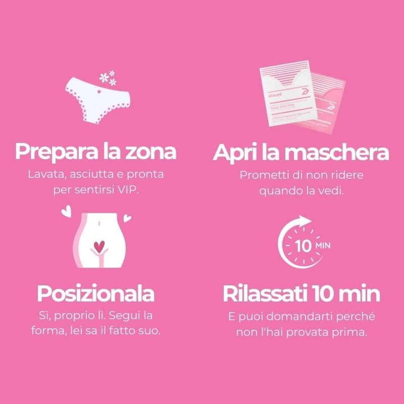 MASCHERA INTIMA PROTETTIVA E RIEQUILIBRANTE KEEP IT COMPFY - HAPPY DOWN THERE