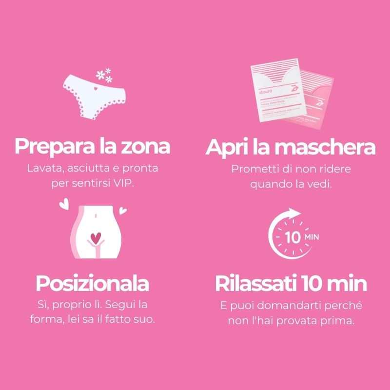 CALM ME SOFTLY SOOTHING AND EMOLLIENT INTIMATE MASK - HAPPY DOWN THERE