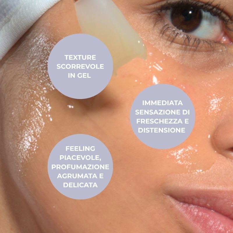 FACE MASK WITH TENSING EFFECT - NOT FINE BUT WISE LINES