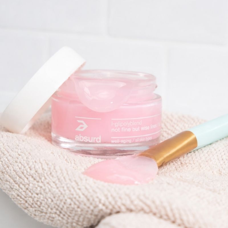 FACE MASK WITH TENSING EFFECT - NOT FINE BUT WISE LINES