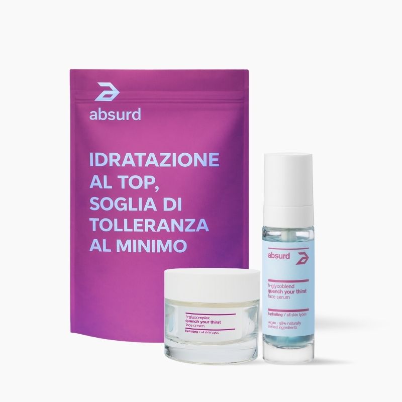 KIT - IDRATAZIONE AL TOP, SOGLIA DI TOLLERANZA AL MINIMO
