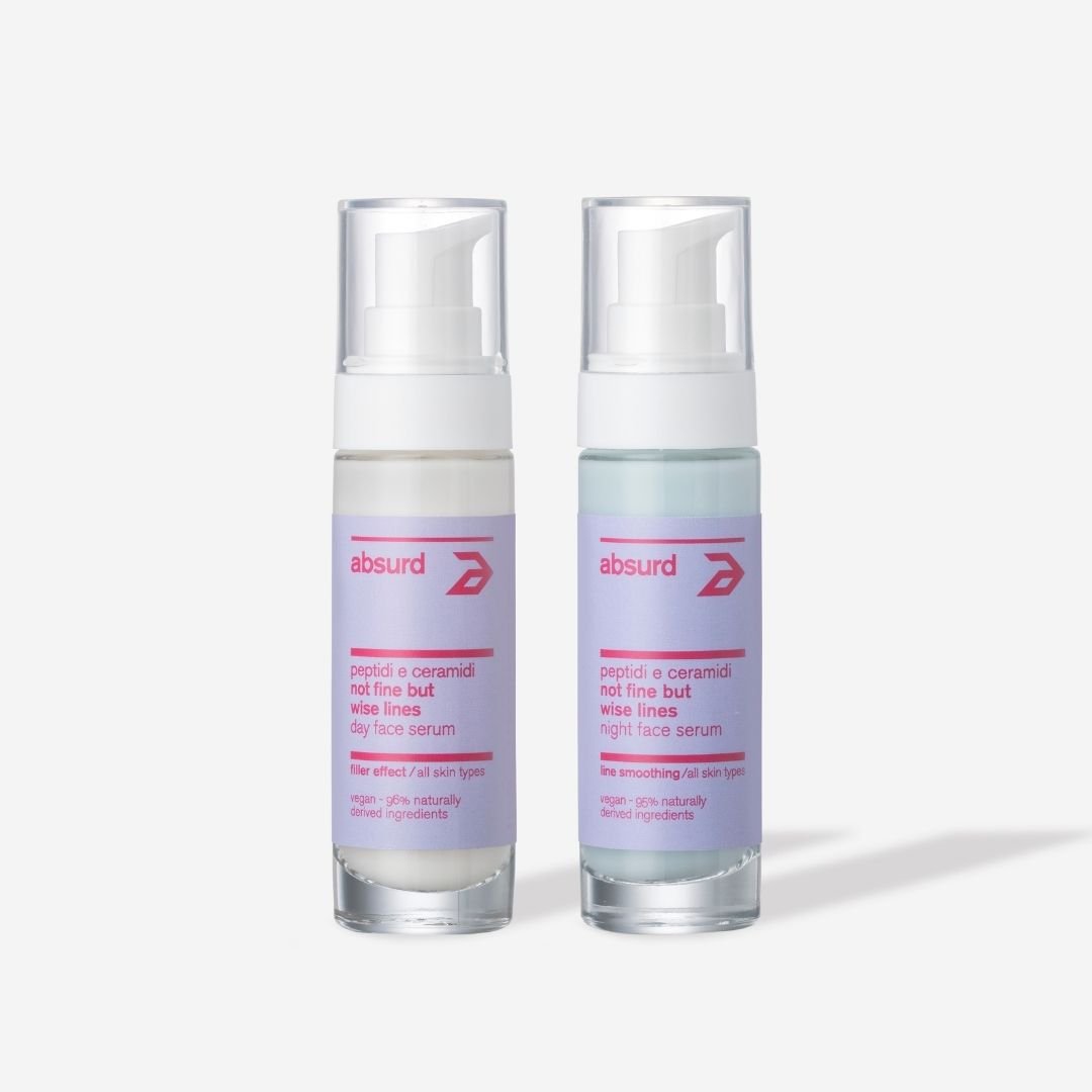 ANTI-WRINKLE NIGHT SERUM WITH PEPTIDES AND CERAMIDES - NOT FINE BUT WISE LINES