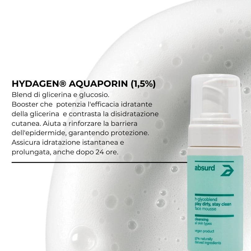 MOUSSE DETERGENTE VISO - PLAY DIRTY STAY CLEAN
