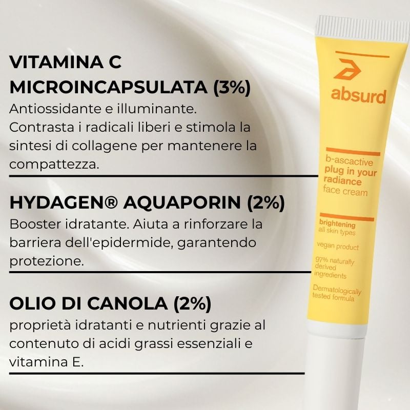 3 IN 1 FACE CREAM WITH VITAMIN C - PLUG IN YOUR RADIANCE