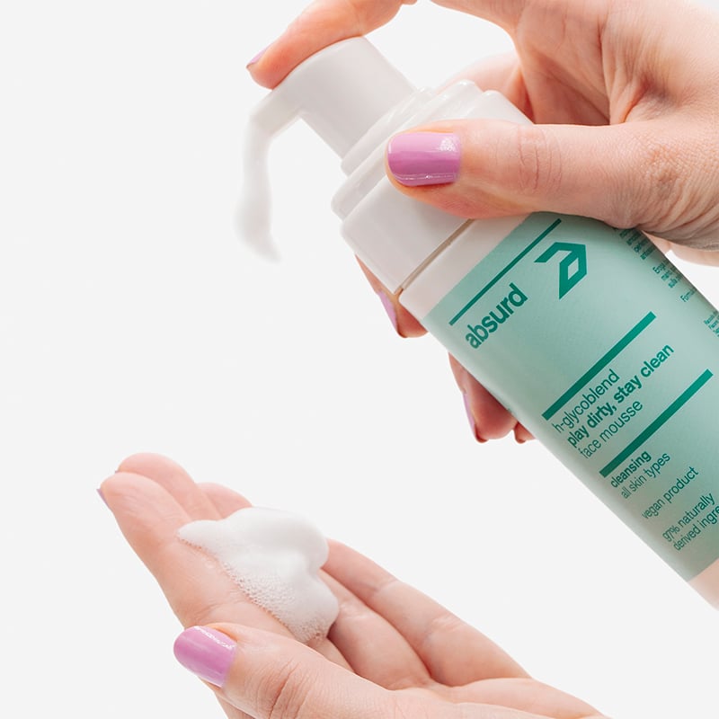 MOUSSE DETERGENTE VISO - PLAY DIRTY STAY CLEAN