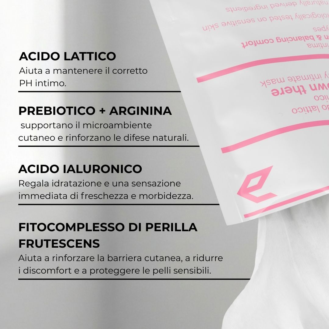 KEEP IT COMFY PROTECTIVE AND REBALANCING INTIMATE MASK - 3 pieces - HAPPY DOWN THERE