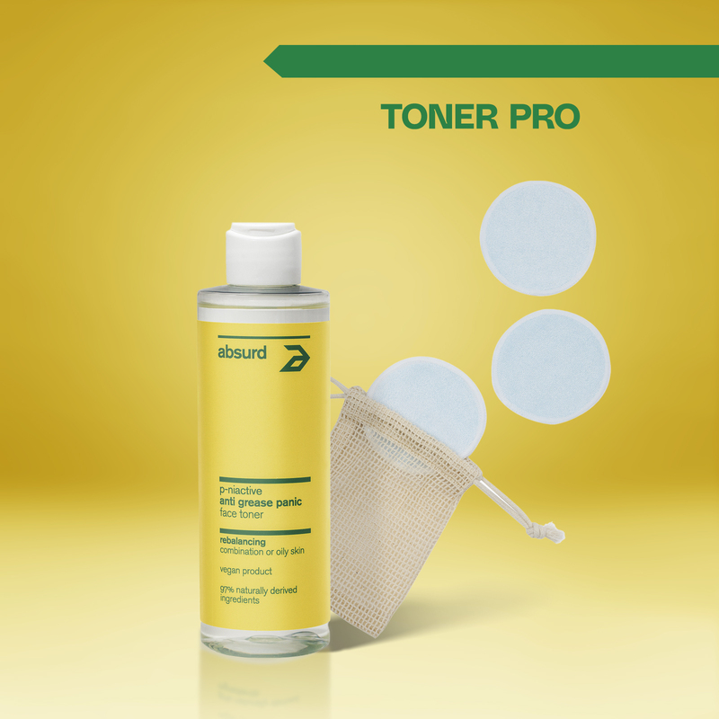 Anti-grease Panic Face Toner Pro