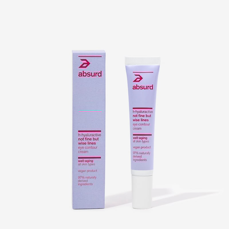 Anti-aging eye contour cream filler effect - Not Fine but Wise Lines 