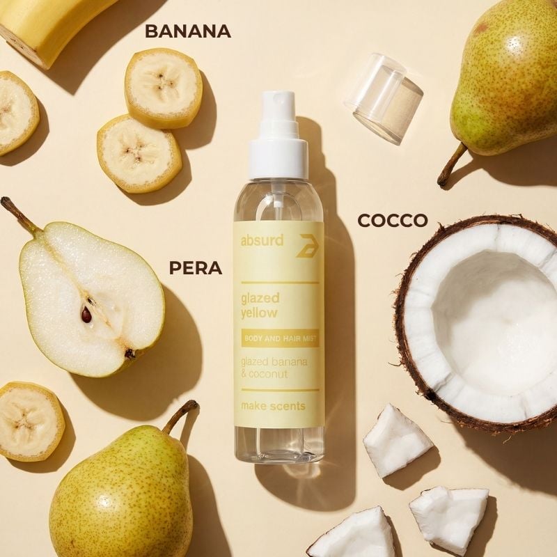 GLAZED YELLOW - MIST CORPO E CAPELLI BANANA - MAKE SCENTS