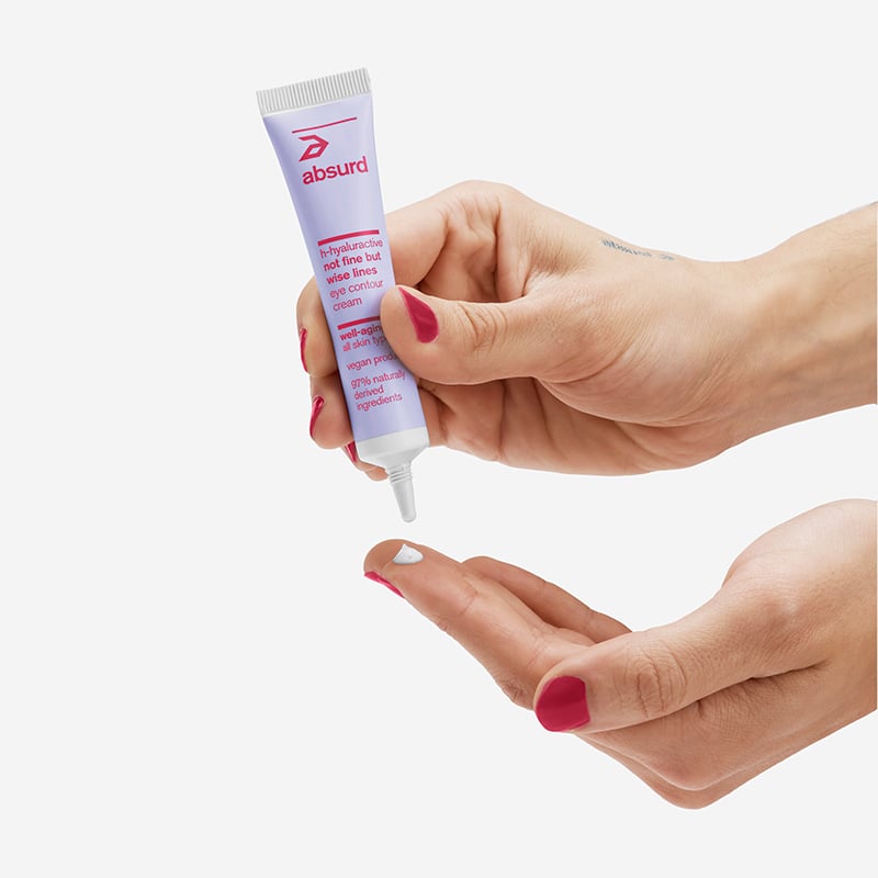 Anti-aging eye contour cream filler effect - Not Fine but Wise Lines 