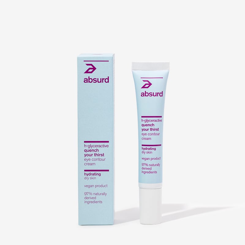 Hydrating eye contour cream for dry skin - Quench Your Thirst