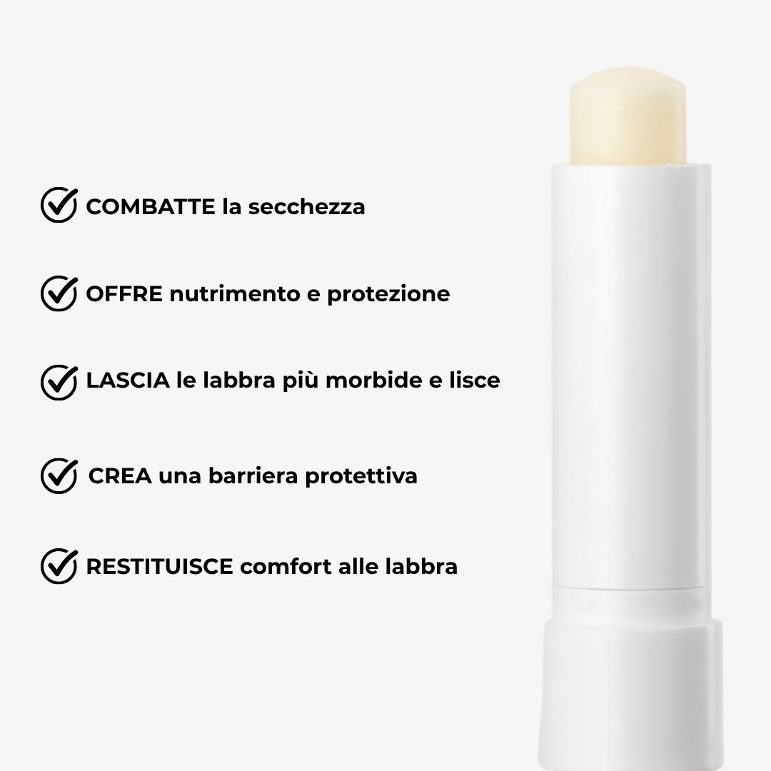 NOURISHING EMOLLIENT LIP BALM WITH ARGAN OIL - FOOD FOR CONFIDENCE