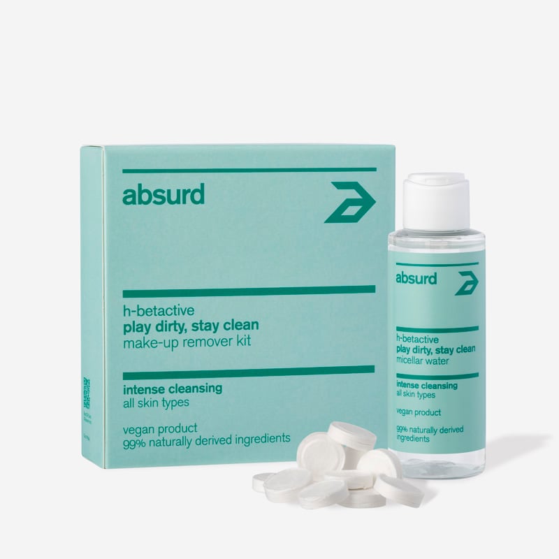 Intense action make-up remover kit - Play Dirty, Stay Clean