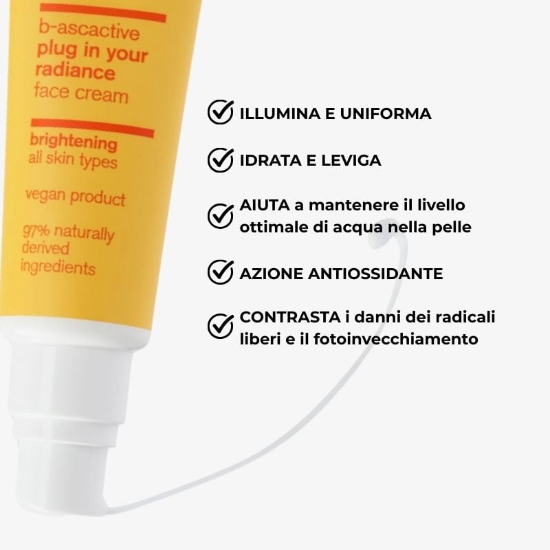 3 IN 1 FACE CREAM WITH VITAMIN C - PLUG IN YOUR RADIANCE