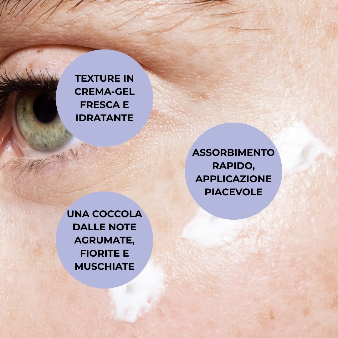 Anti-aging eye contour cream filler effect - Not Fine but Wise Lines 