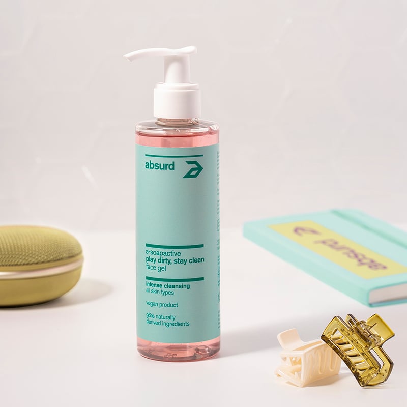 GEL DETERGENTE VISO INTENSO - PLAY DIRTY, STAY CLEAN
