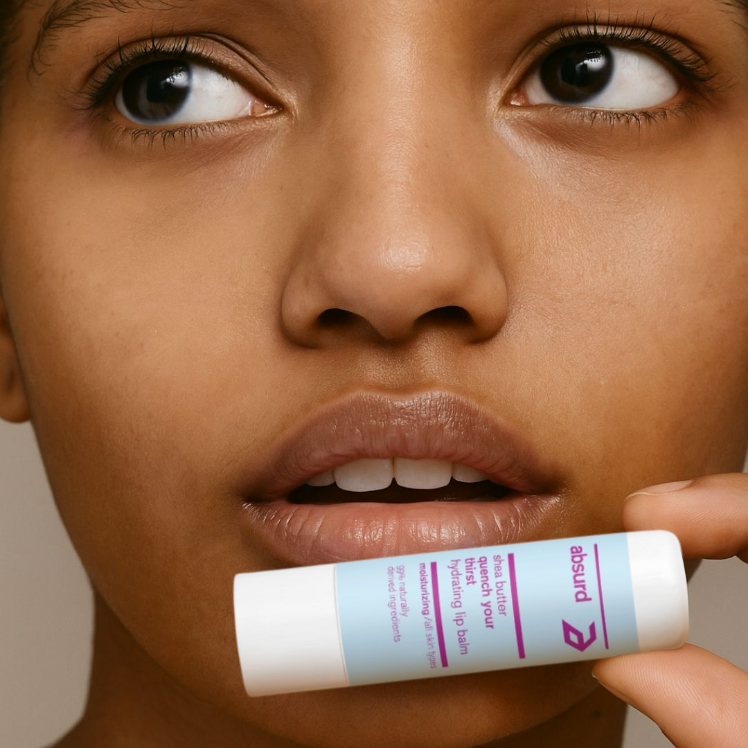 MOISTURIZING PROTECTIVE LIP BALM WITH SHEA BUTTER - QUENCH YOUR THIRST