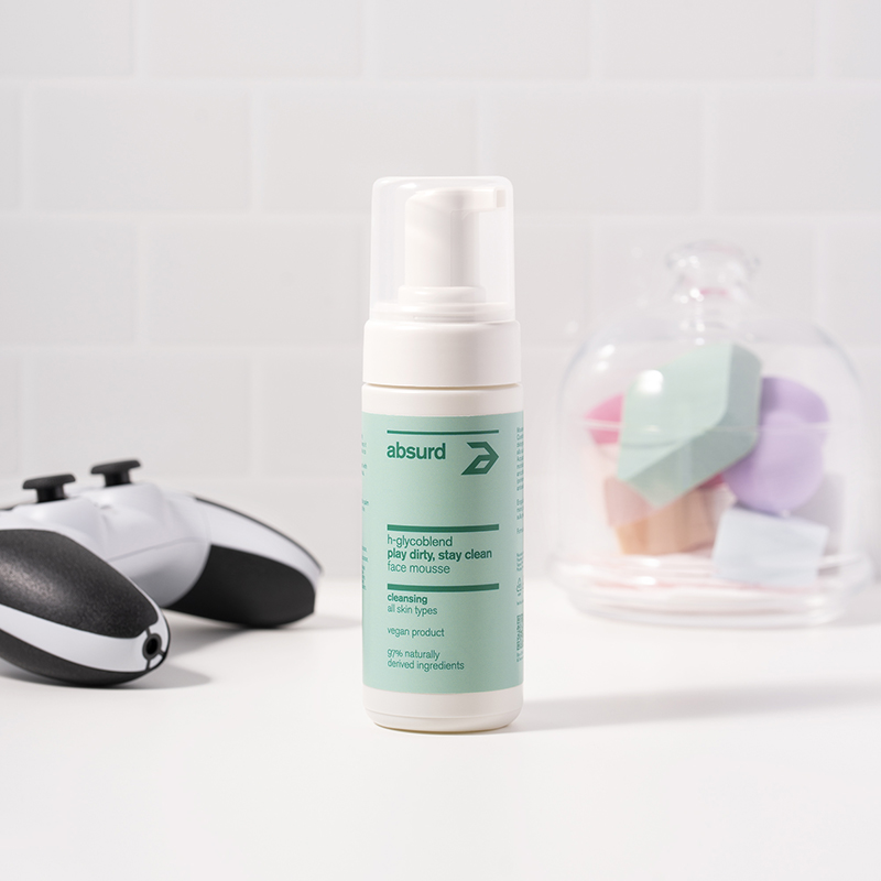 MOUSSE DETERGENTE VISO - PLAY DIRTY STAY CLEAN