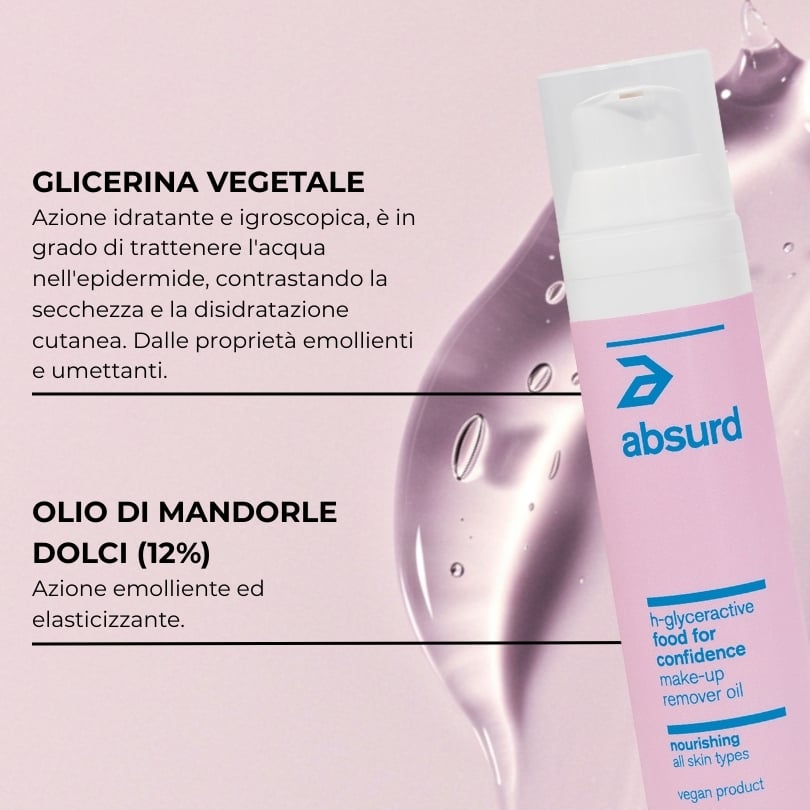 Nourishing make-up remover gel oil - Food for Confidence 