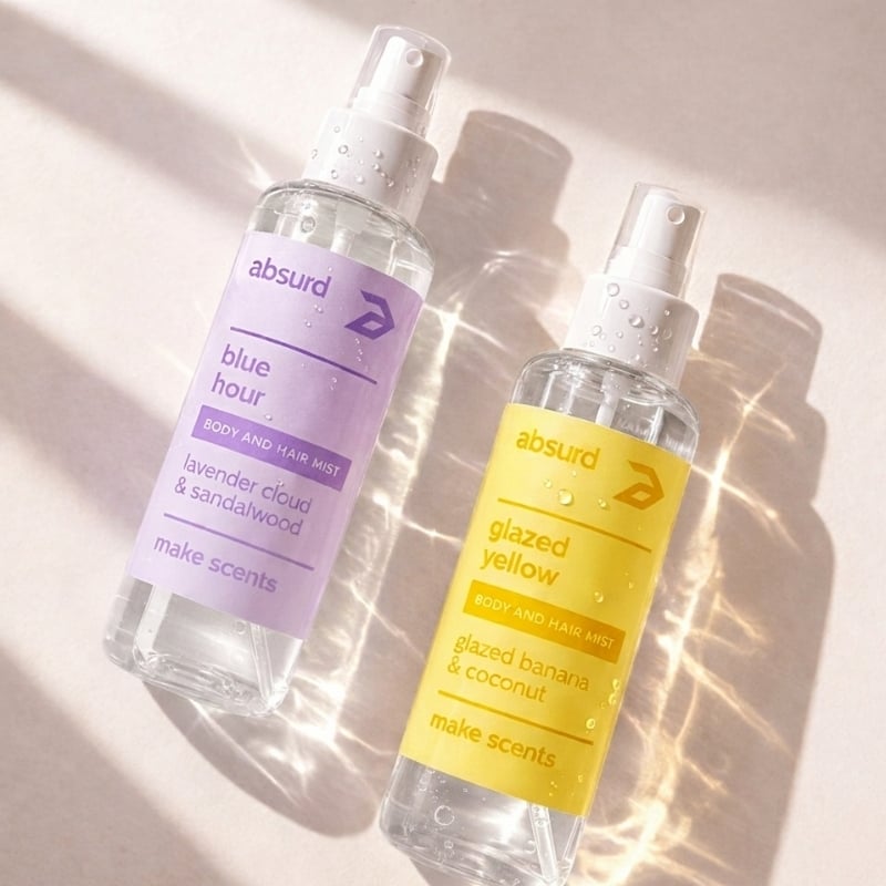 GLAZED YELLOW - MIST CORPO E CAPELLI BANANA - MAKE SCENTS