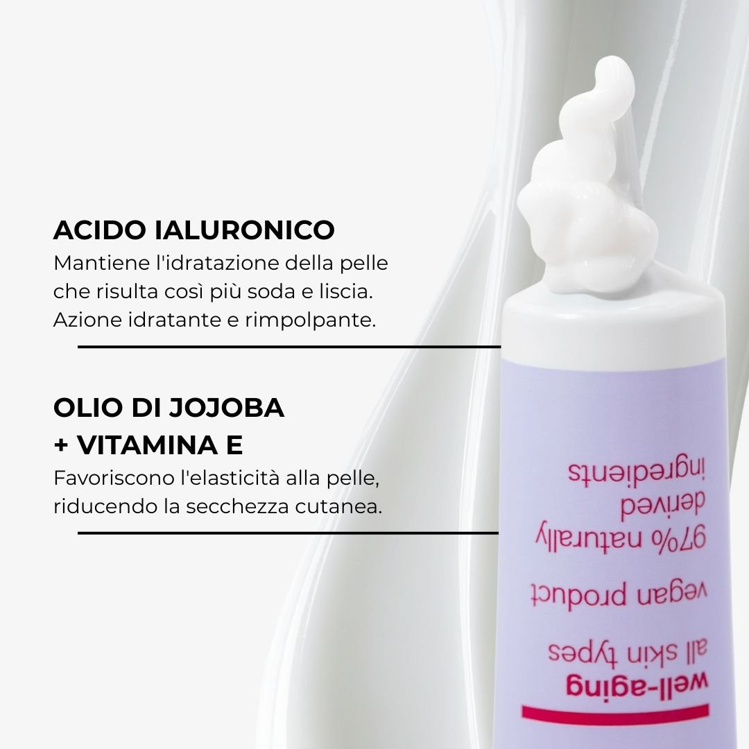 Anti-aging eye contour cream filler effect - Not Fine but Wise Lines 