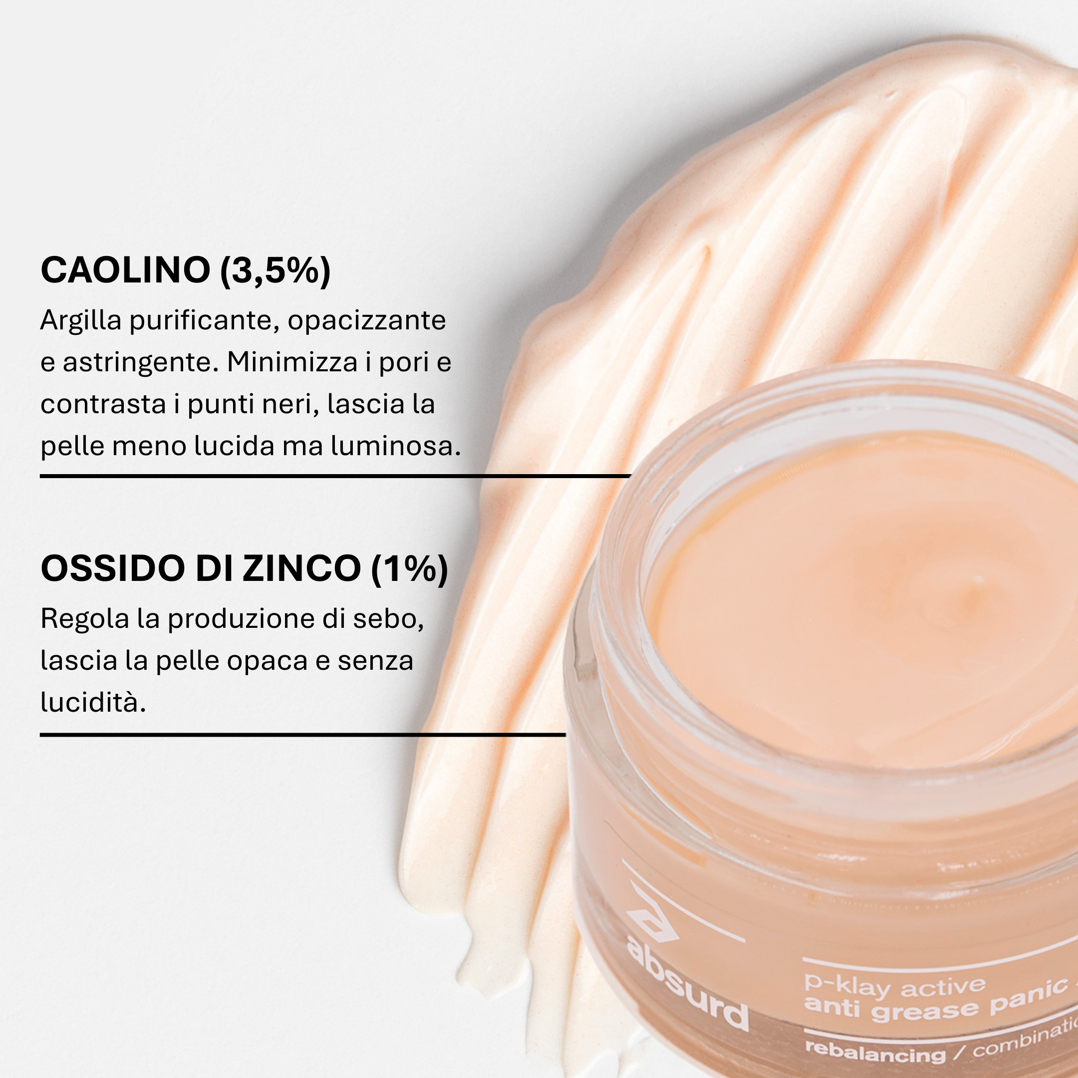MASCHERA VISO RIEQUILIBRANTE - ANTI GREASE PANIC