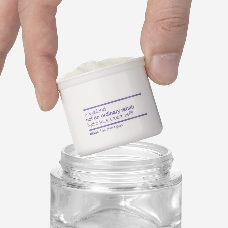 Detox hydrating face cream refill - Not an Ordinary Rehab