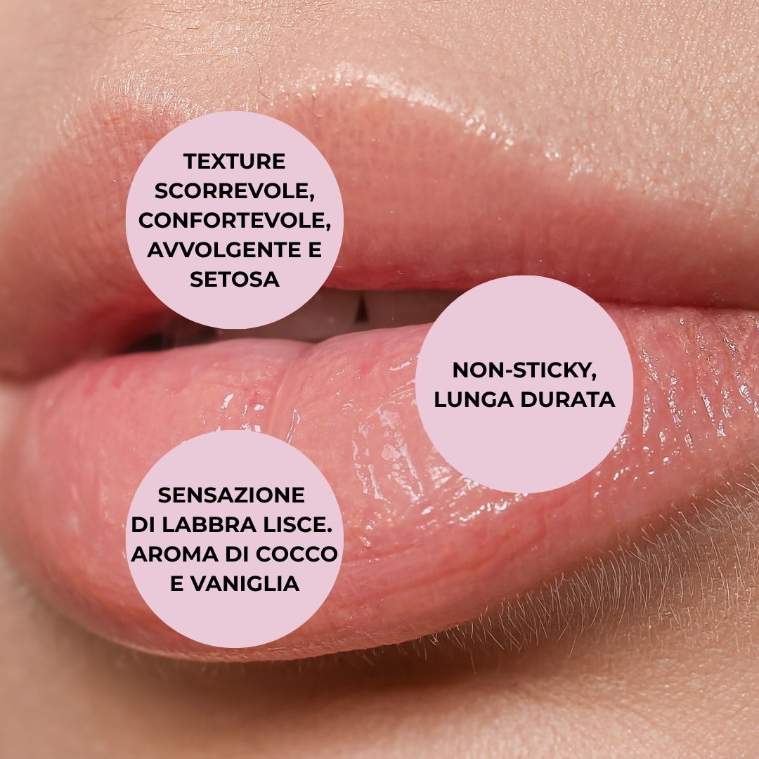 NOURISHING EMOLLIENT LIP BALM WITH ARGAN OIL - FOOD FOR CONFIDENCE