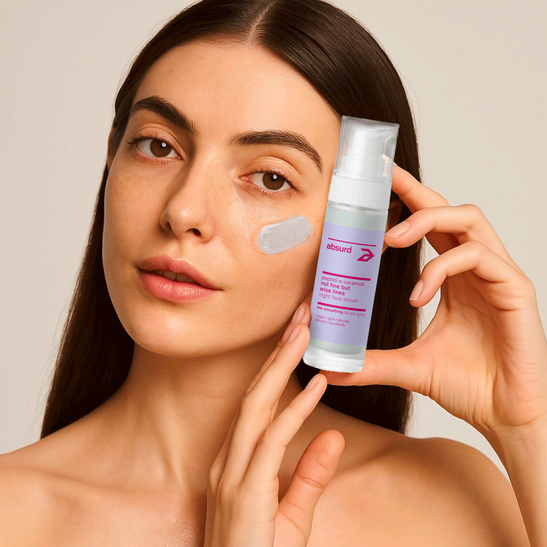 ANTI-WRINKLE NIGHT SERUM WITH PEPTIDES AND CERAMIDES - NOT FINE BUT WISE LINES