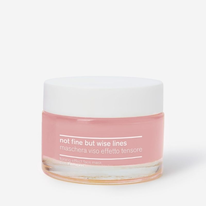 FACE MASK WITH TENSING EFFECT - NOT FINE BUT WISE LINES