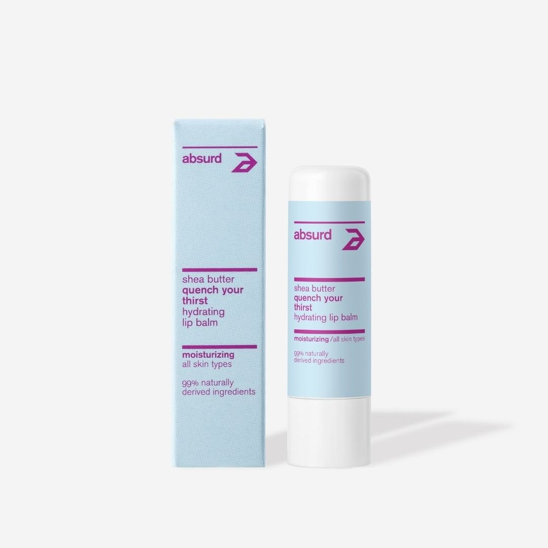MOISTURIZING PROTECTIVE LIP BALM WITH SHEA BUTTER - QUENCH YOUR THIRST