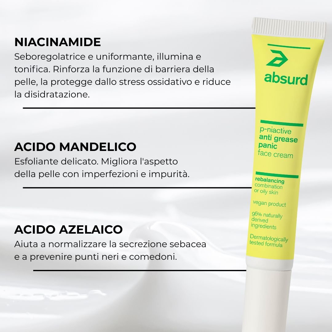 BALANCING FACE CREAM WITH NIACINAMIDE - ANTI GREASE PANIC