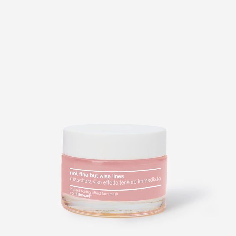FACE MASK WITH TENSING EFFECT - NOT FINE BUT WISE LINES