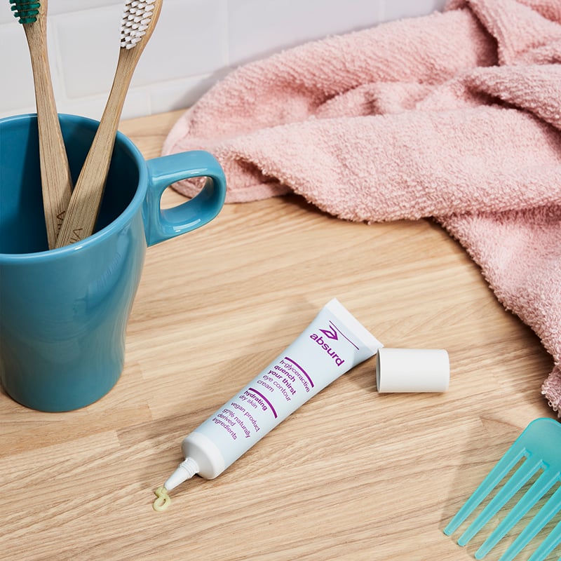 Hydrating eye contour cream for dry skin - Quench Your Thirst