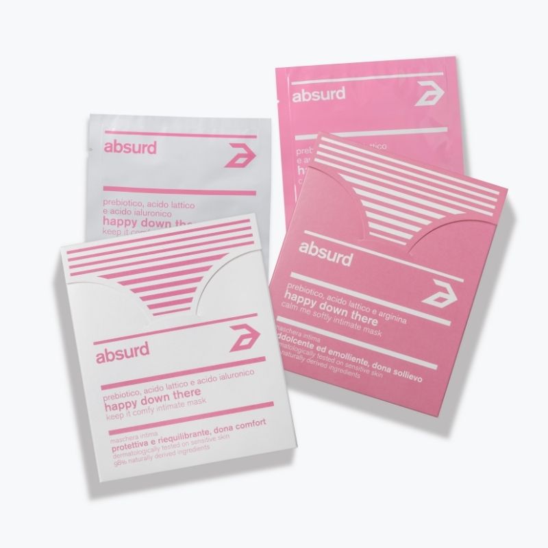 CALM ME SOFTLY SOOTHING AND EMOLLIENT INTIMATE MASK - HAPPY DOWN THERE