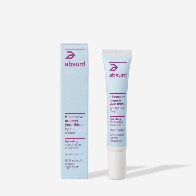 Hydrating eye contour cream for oily skin - Quench Your Thirst
