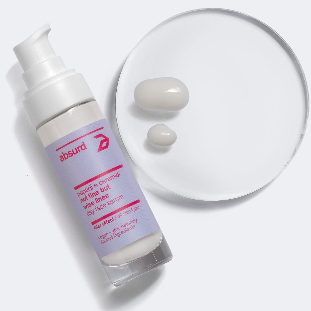 ANTI-WRINKLE DAY SERUM WITH PEPTIDES AND CERAMIDES - NOT FINE BUT WISE LINES