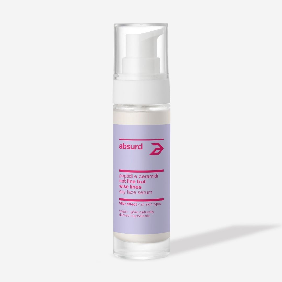 ANTI-WRINKLE DAY SERUM WITH PEPTIDES AND CERAMIDES - NOT FINE BUT WISE LINES
