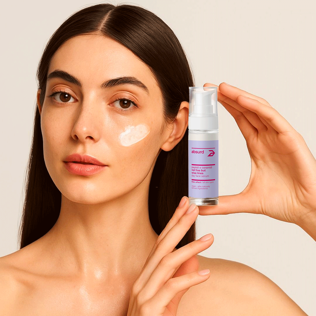 ANTI-WRINKLE DAY SERUM WITH PEPTIDES AND CERAMIDES - NOT FINE BUT WISE LINES