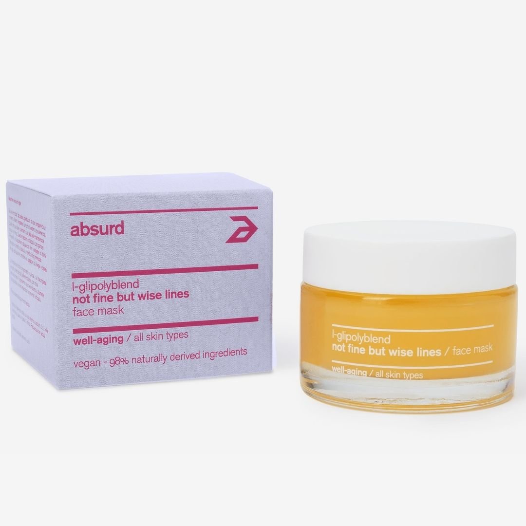 Anti-aging face mask - L-Glipolyblend not fine but wise lines