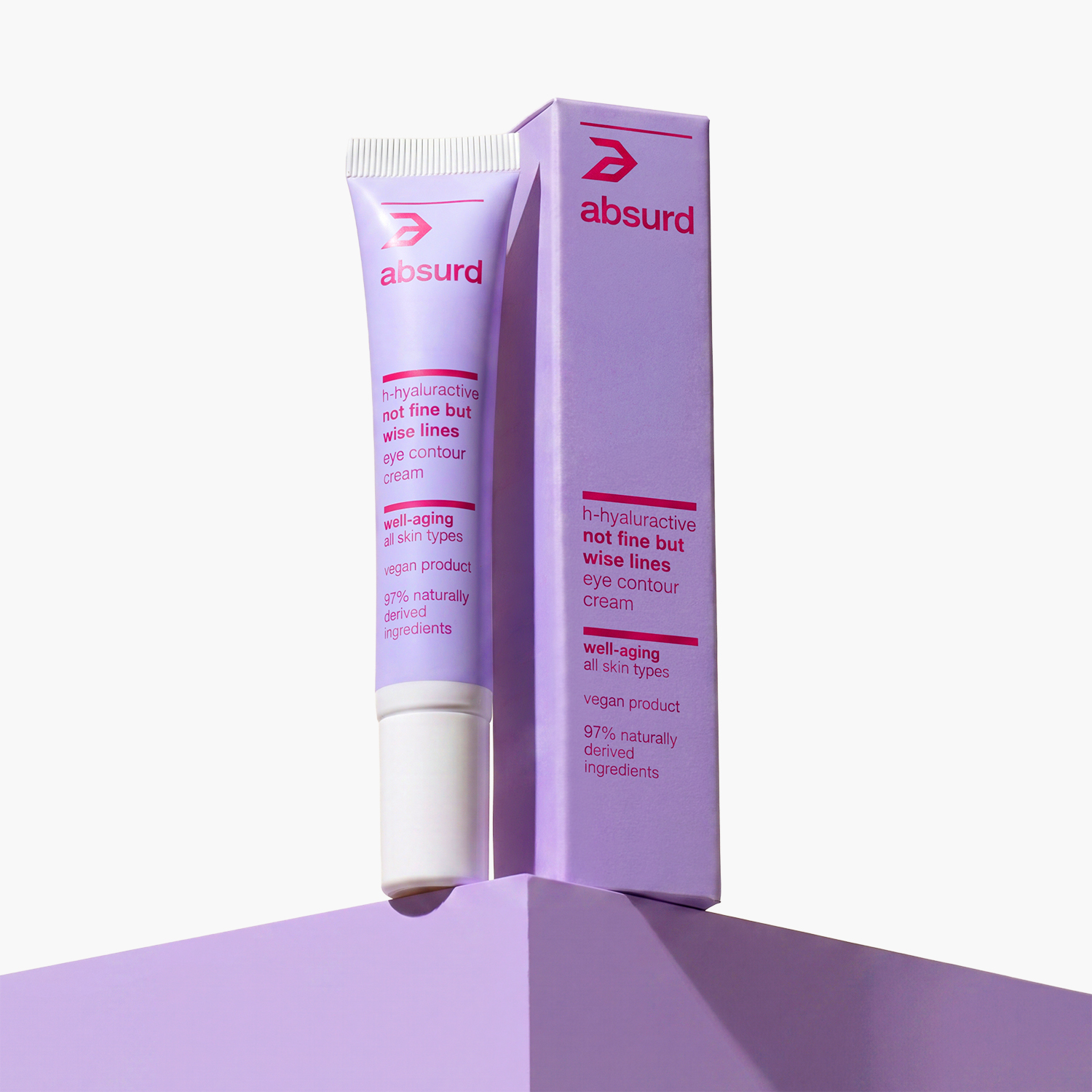 Anti-aging eye contour cream filler effect - Not Fine but Wise Lines 