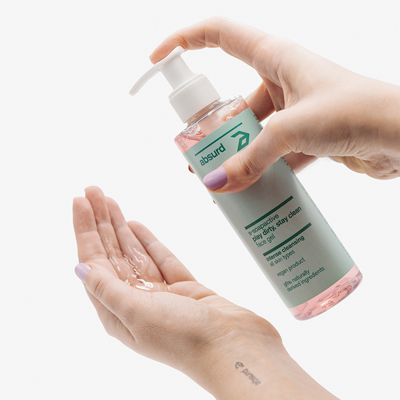 GEL DETERGENTE VISO INTENSO - PLAY DIRTY, STAY CLEAN
