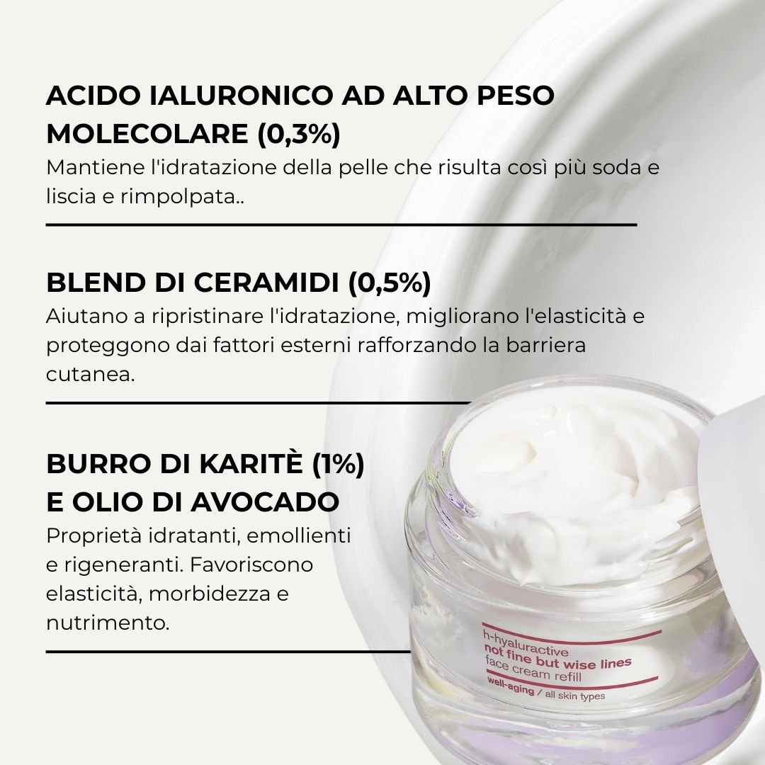 Anti-aging filler effect face cream - Not Fine but Wise Lines 